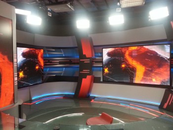 NGT завершили переоборудование новостной студии ТВЦ